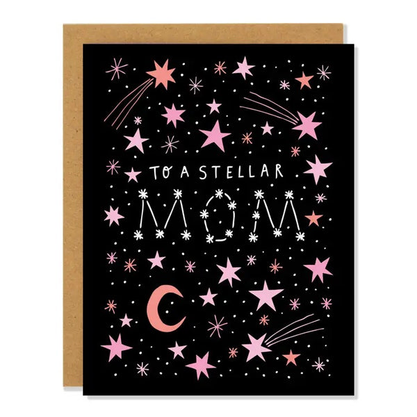 Stellar Mom Greeting Card