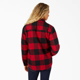 Flannel Fleece Lined Chore Coat - Buffalo Plaid