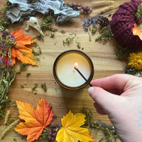 Haunted Graveyard Candle