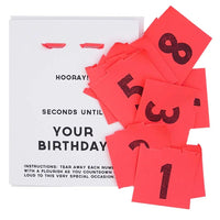 Countdown Until Your Birthday Greeting Card