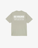 Worldwide Power & Equality Heavyweight Classic Tee - Silver Grey