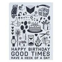 Heck Of A Birthday Greeting Card