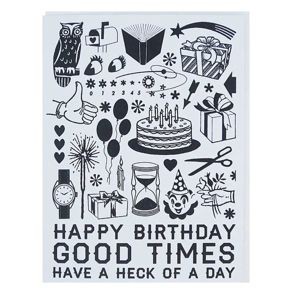 Heck Of A Birthday Greeting Card