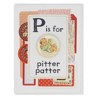 Pitter Patter Greeting Card