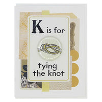 Tying The Knot Greeting Card