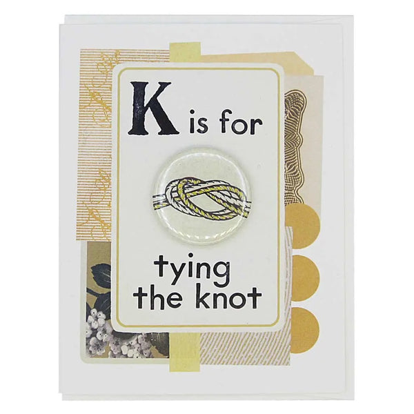 Tying The Knot Greeting Card