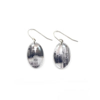 Small Oval City Earring