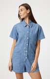 Noreen Denim Romper