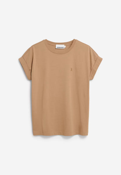 Idaara Organic Cotton T Shirt - Pale Umber