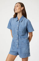 Noreen Denim Romper