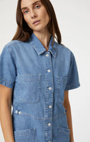 Noreen Denim Romper