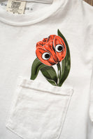 Peeking Tulip Pocket T Shirt