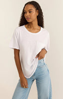 Monterey Slub Tee - White