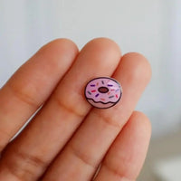 Pink Donut Earrings