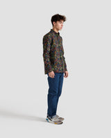 Snakes & Flowers Print Shirt