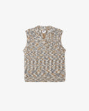 Reuben Sweater Vest - Grey Multi