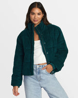 Eezeh Corduroy Puffer Jacket - Ponderosa Pine