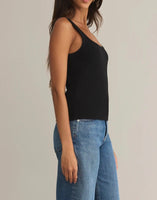 Danya Rib Tank - Black