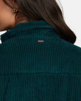 Eezeh Corduroy Puffer Jacket - Ponderosa Pine