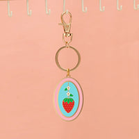 Strawberry Keychain