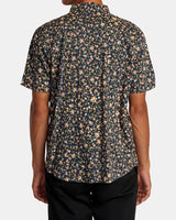 Botanical Short Sleeve Woven - Navy Marine