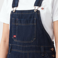 Relaxed Fit Bib Overalls - Dark Indigo