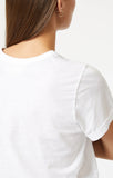 Short Sleeve Crop T Shirt - White