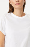 Short Sleeve Crop T Shirt - White