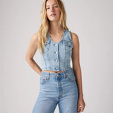 Bella Denim Corset - I Will