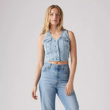 Bella Denim Corset - I Will