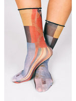 Paper Nylon Ankle Sock