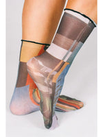 Paper Nylon Ankle Sock