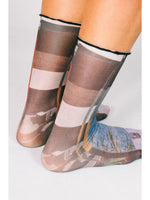 Paper Nylon Ankle Sock