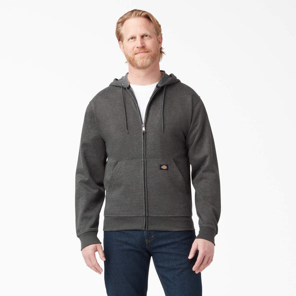 Midweight Fleece Hoodie - Dark Heather