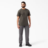 Heavyweight Crew Neck Tee - Black Olive