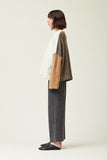 Colour Block Pullover - Ivory