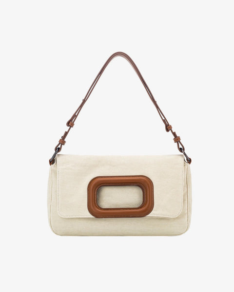 Esme Denim Bag - Pale Flax