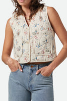 Field Floral Quilted Vest