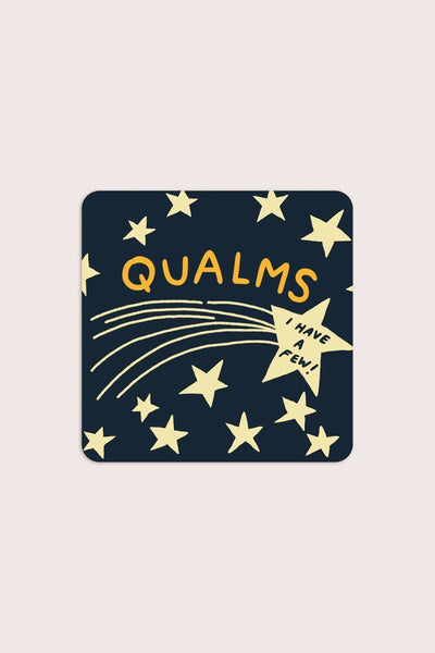 Qualms Sticker