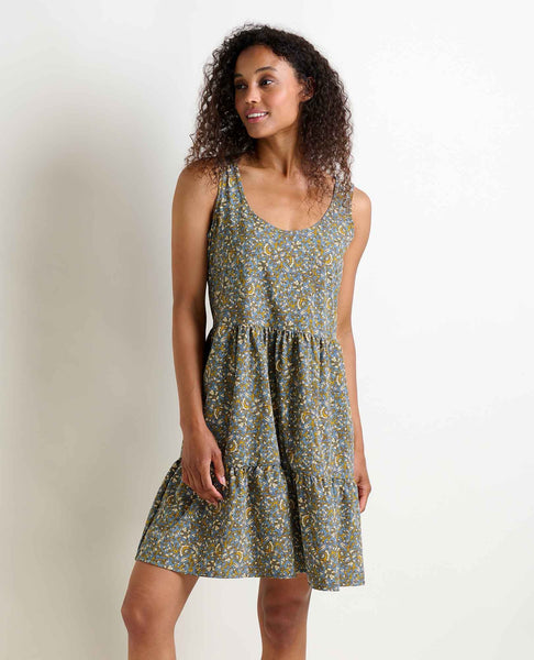 Sunkissed Sunsana Sleeveless Dress - North Shore Vine