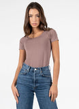 Bamboo Scoop Neck Top