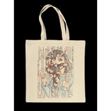 Popkiller Artist Series Shintaro Kago Schoolgirl Decomposition Tote Bag