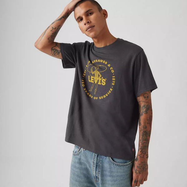 Relaxed Fit Tee - Archival Lasso Man