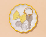 Farfalle Bowtie Pasta Enamel Food Keychain