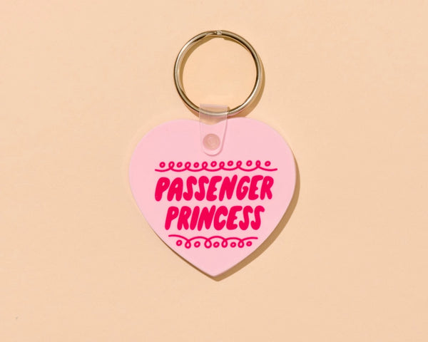 Passenger Princess Pvc Keychain