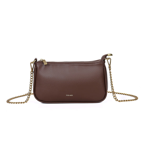 Francine Chain Crossbody - Espresso