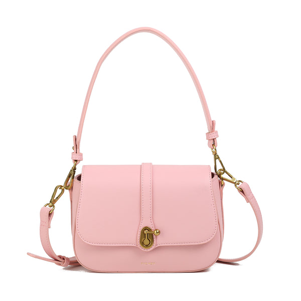 Athena Saddle Bag - Light Pink