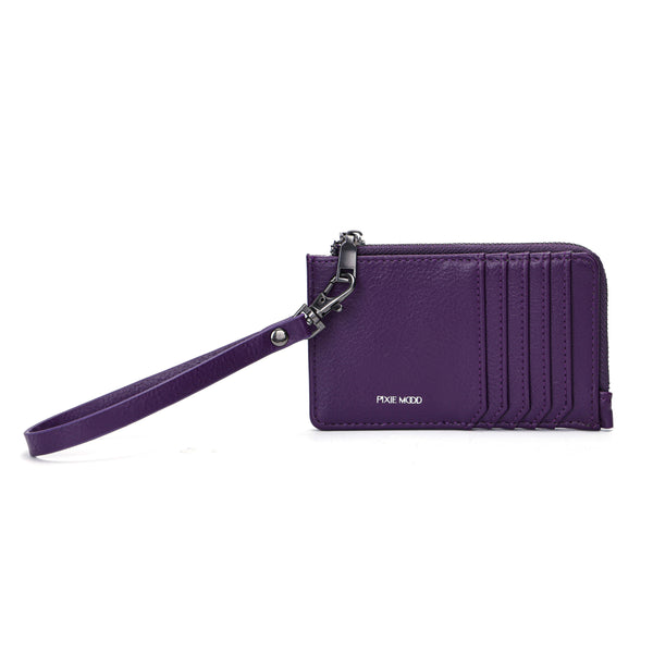 Quinn Card Holder - Plum