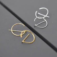 Pi Hoop Earring