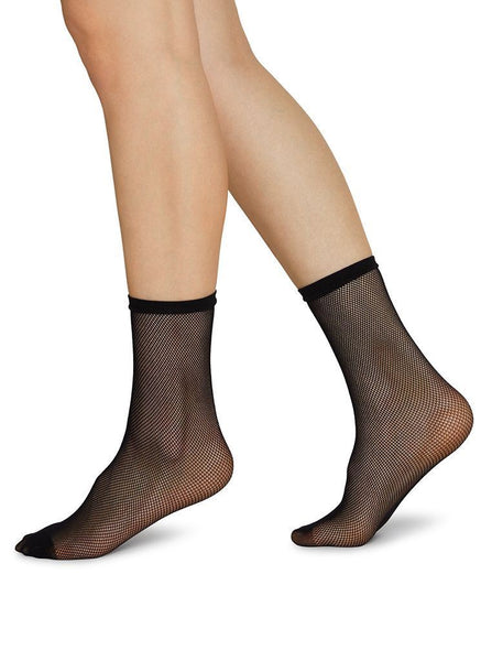 Net socks with outlet bow